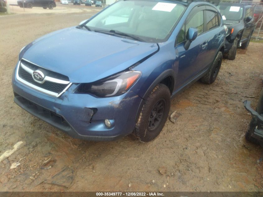 2014 SUBARU XV CROSSTREK HYBRID TOURING JF2GPBKCXEH320014