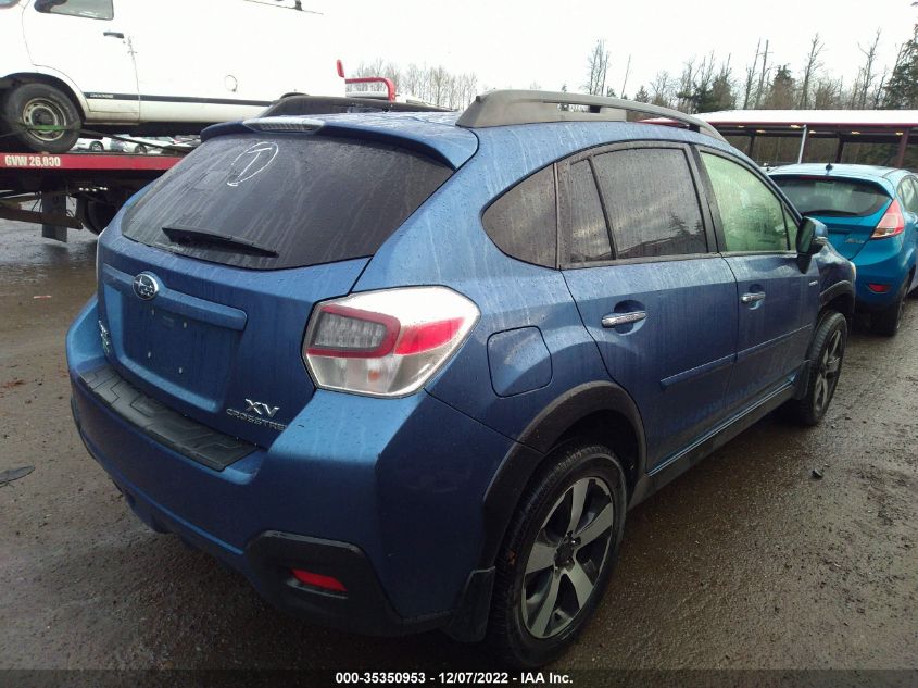 2014 SUBARU XV CROSSTREK HYBRID JF2GPBCC6EH226422