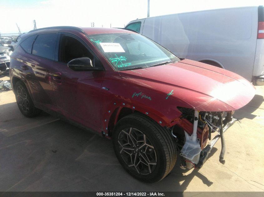 KM8JF3AE1NU123025 HYUNDAI TUCSON N LINE 2022