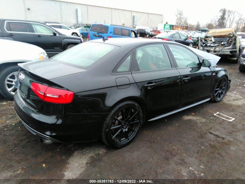 2014 AUDI S4 PRESTIGE WAUKGAFL8EA019115