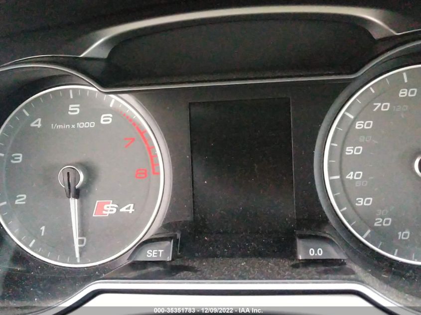 2014 AUDI S4 PRESTIGE WAUKGAFL8EA019115