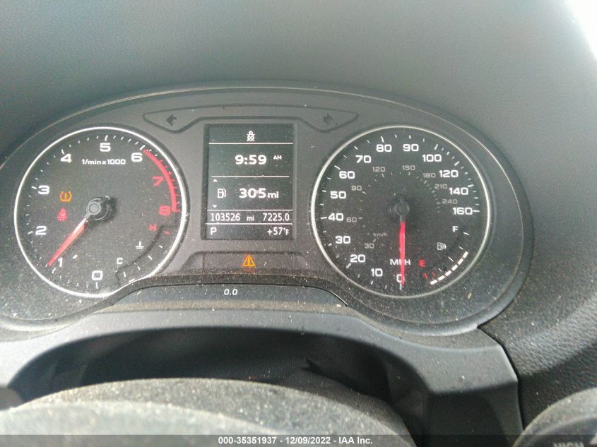2015 AUDI S3/A3 2.0T PREMIUM WAUBFGFF1F1001637