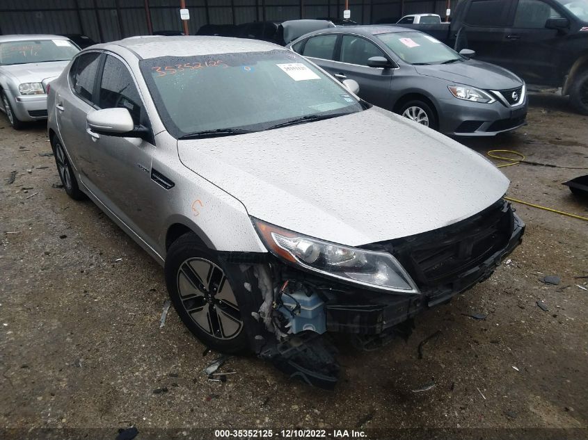 2013 KIA OPTIMA HYBRID LX - KNAGM4AD2D5058337