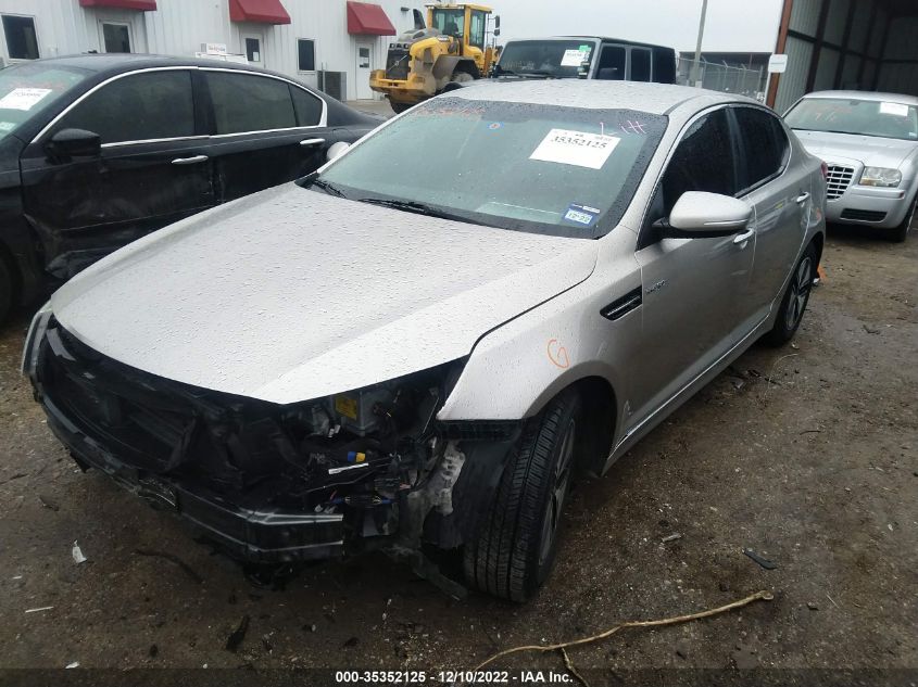 2013 KIA OPTIMA HYBRID LX - KNAGM4AD2D5058337
