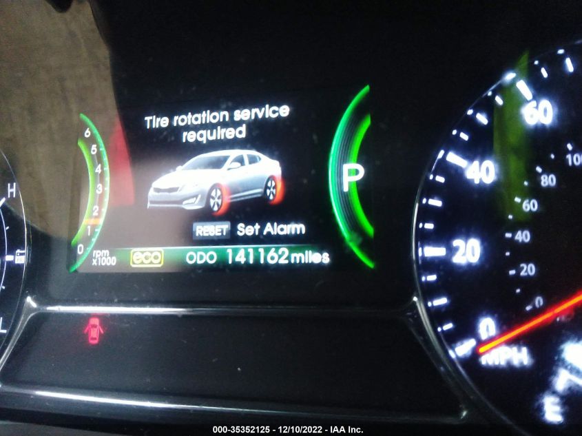 2013 KIA OPTIMA HYBRID LX - KNAGM4AD2D5058337