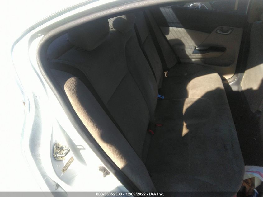 2013 HONDA CIVIC SDN LX 19XFB2F54DE290856