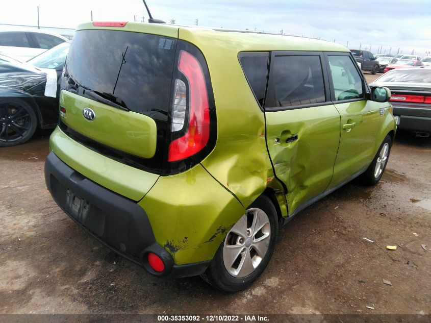 2015 KIA SOUL BASE - KNDJN2A20F7761371