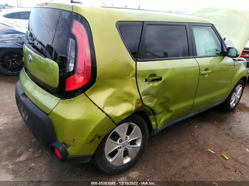 2015 KIA SOUL BASE - KNDJN2A20F7761371
