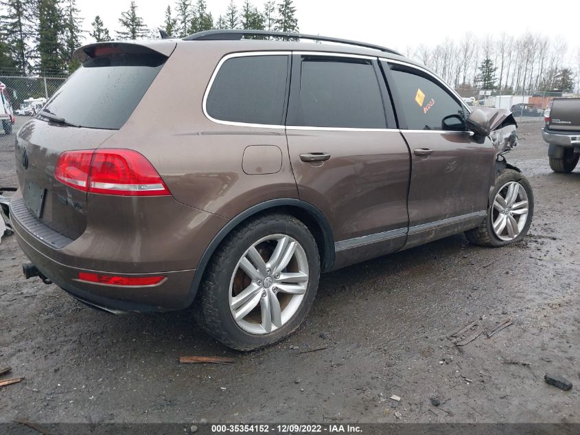 2014 VOLKSWAGEN TOUAREG EXEC - WVGEF9BP2ED000807