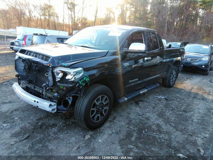 2016 TOYOTA TUNDRA 4WD TRUCK LTD - 5TFBY5F1XGX509562