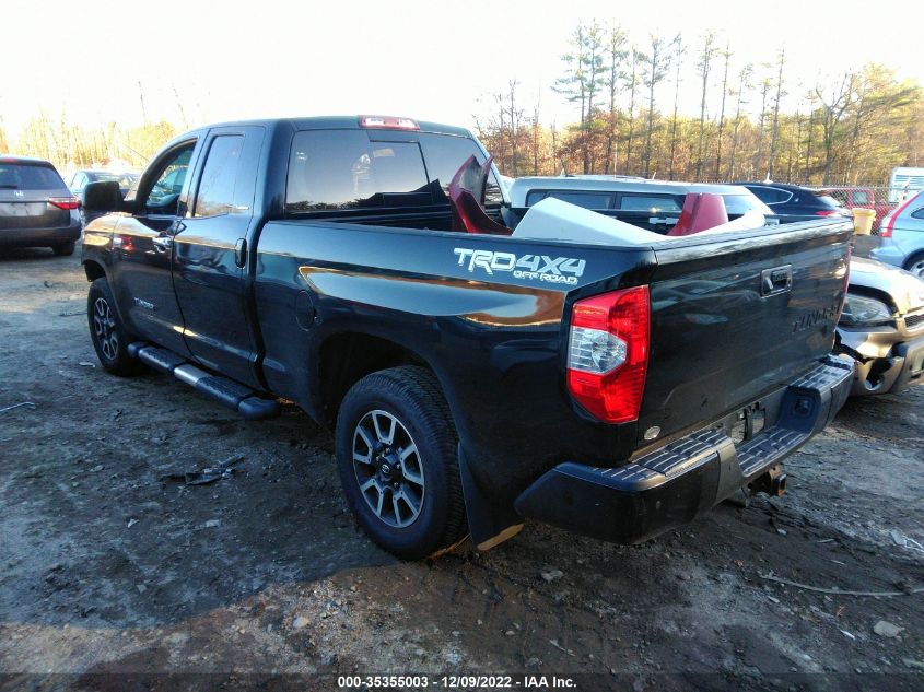 2016 TOYOTA TUNDRA 4WD TRUCK LTD - 5TFBY5F1XGX509562
