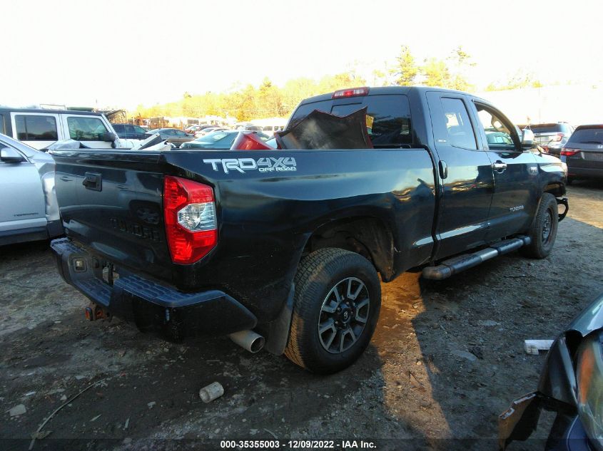2016 TOYOTA TUNDRA 4WD TRUCK LTD - 5TFBY5F1XGX509562