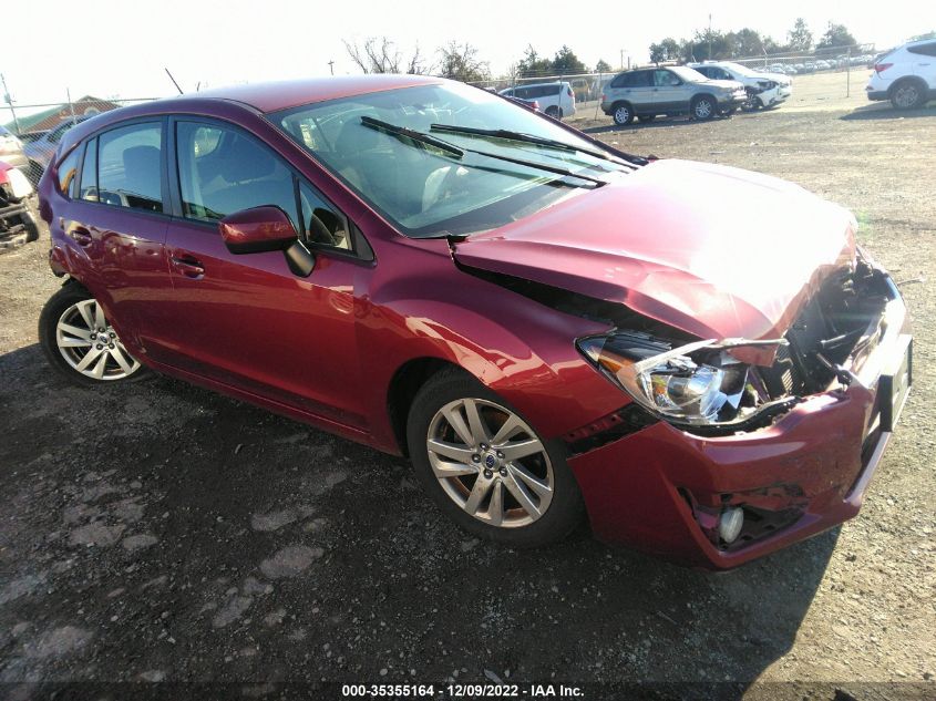 2015 SUBARU IMPREZA WAGON 2.0I PREMIUM - JF1GPAC67F8310422