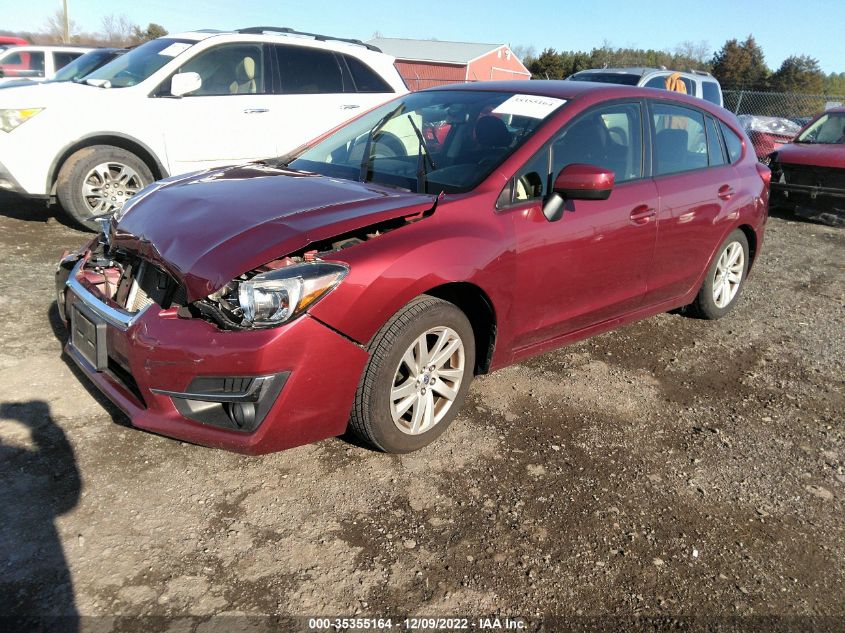 2015 SUBARU IMPREZA WAGON 2.0I PREMIUM - JF1GPAC67F8310422