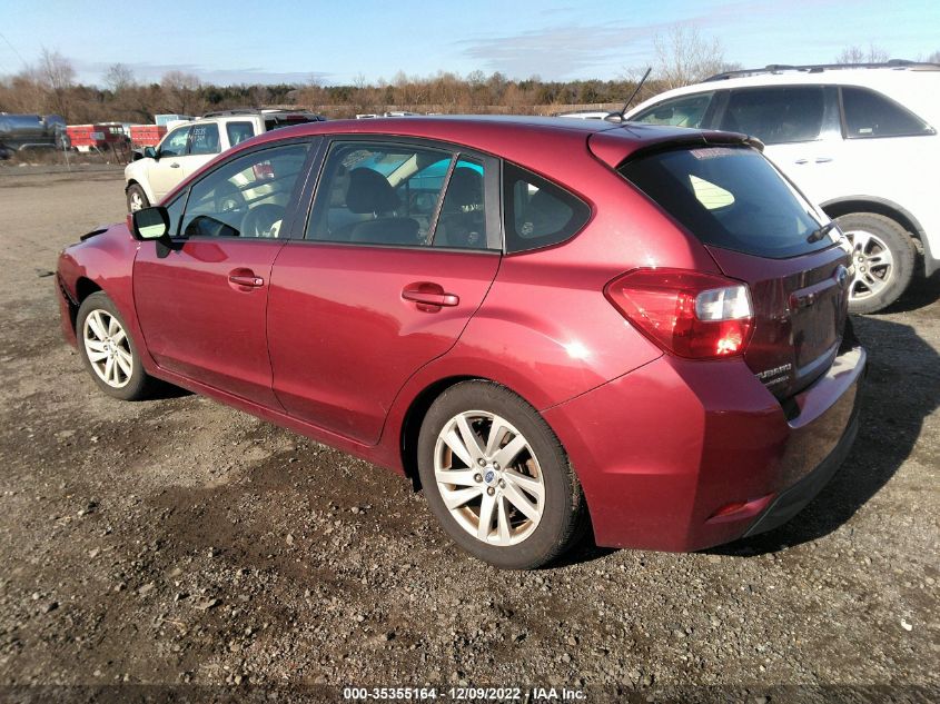 2015 SUBARU IMPREZA WAGON 2.0I PREMIUM - JF1GPAC67F8310422