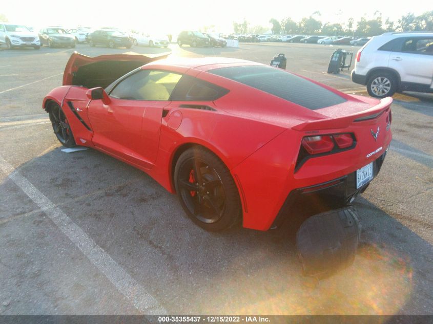 2014 CHEVROLET CORVETTE STINGRAY 2LT 1G1YD2D7XE5103200