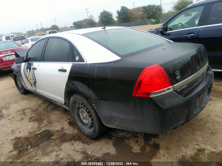 2014 CHEVROLET CAPRICE POLICE PATROL POLICE 6G3NS5U24EL929769