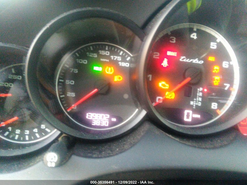 2013 PORSCHE CAYENNE TURBO WP1AC2A29DLA92736
