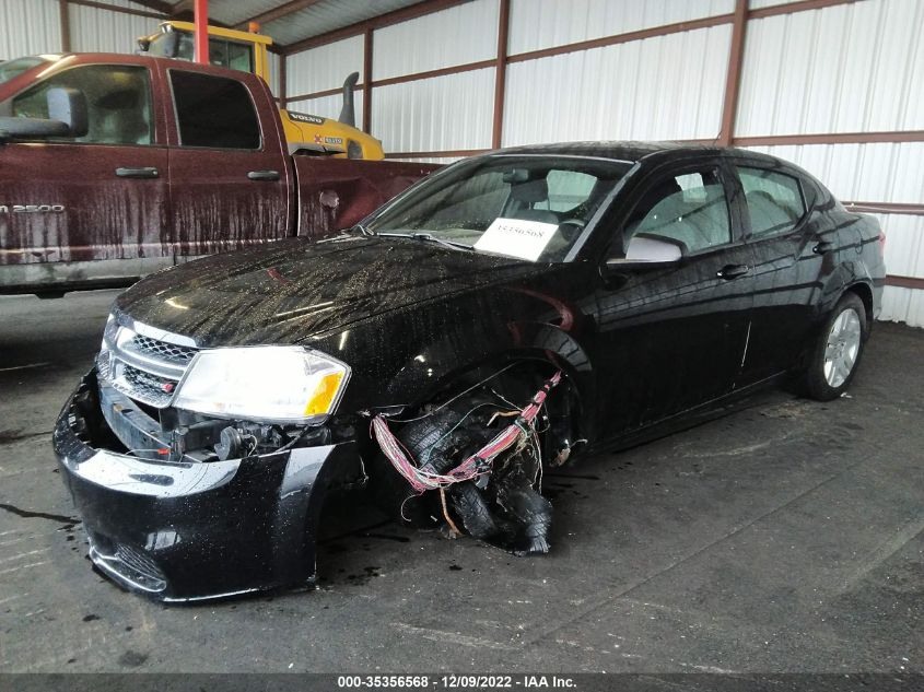 2013 DODGE AVENGER SE 1C3CDZAB2DN677666