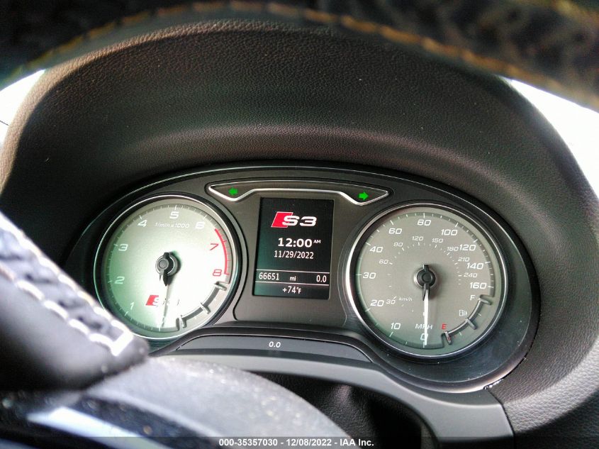 2015 AUDI S3/A3 2.0T PREMIUM PLUS WAUBFGFF5F1096512