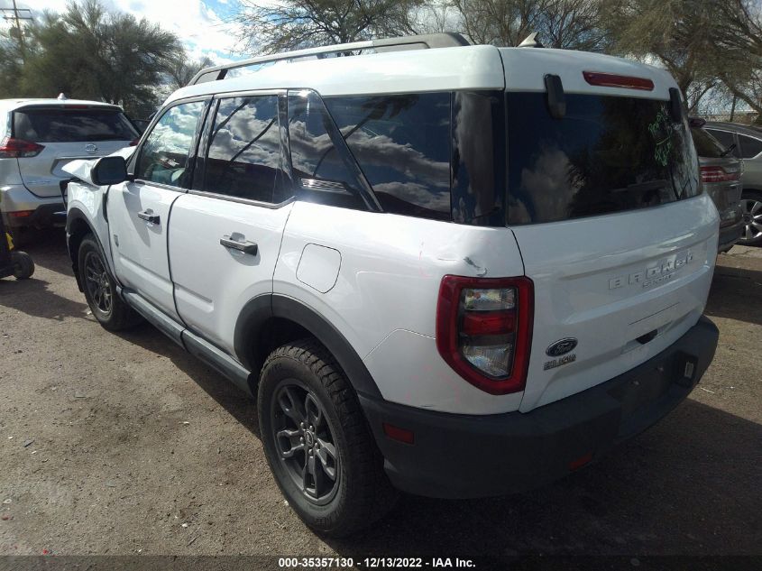 2021 FORD BRONCO SPORT BIG BEND 3FMCR9B66MRA09697