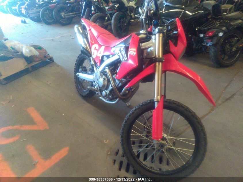 2019 HONDA CRF250 L MLHMD4416K5202439