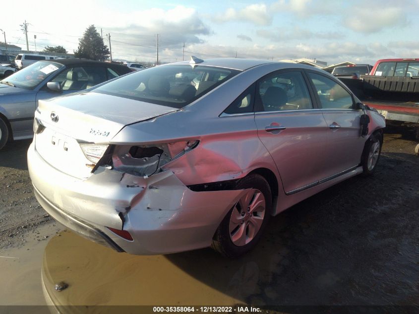 2013 HYUNDAI SONATA HYBRID KMHEC4A46DA096508