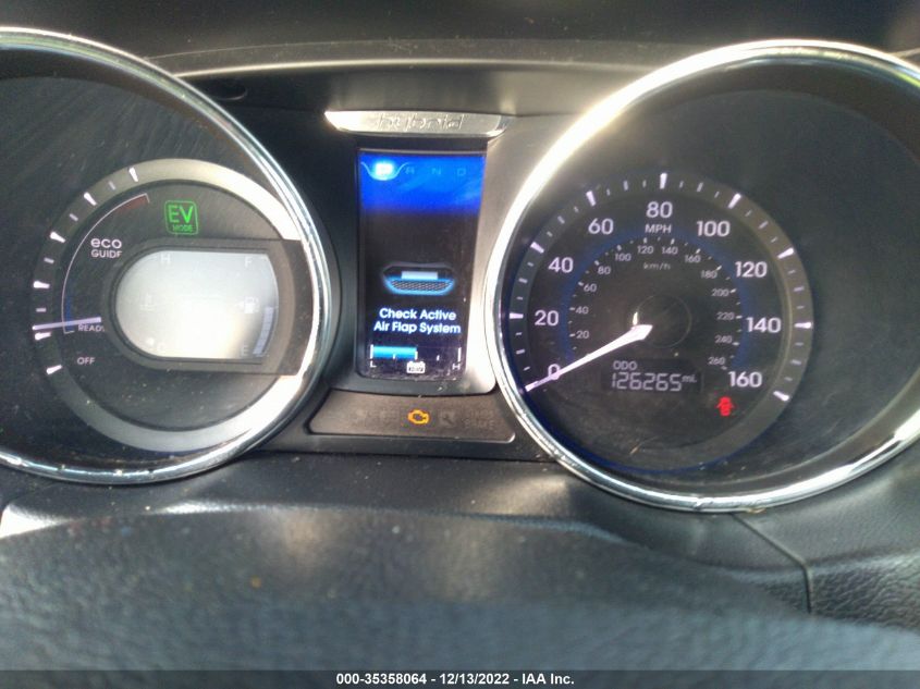 2013 HYUNDAI SONATA HYBRID KMHEC4A46DA096508