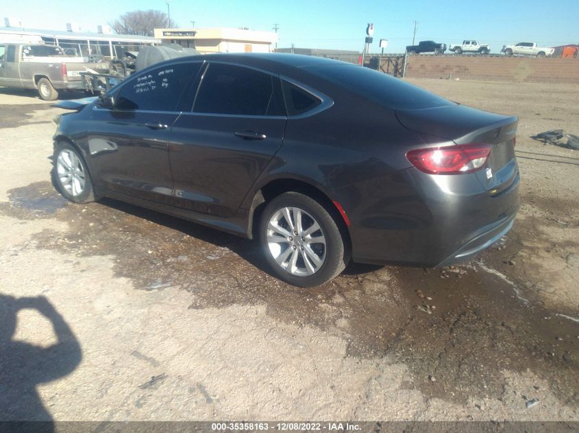 2015 CHRYSLER 200 LIMITED - 1C3CCCAB5FN691614
