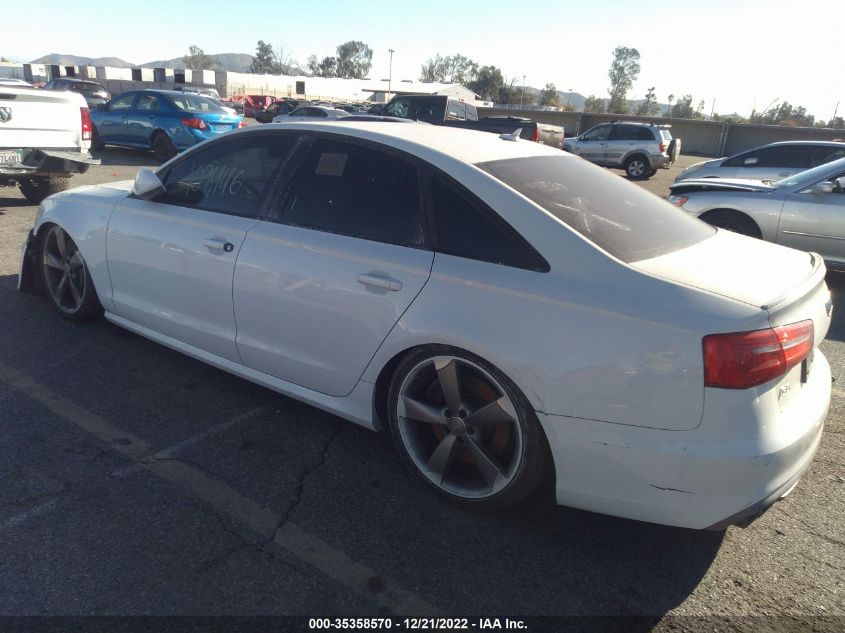 2014 AUDI S6 PRESTIGE WAUF2AFCXEN097260