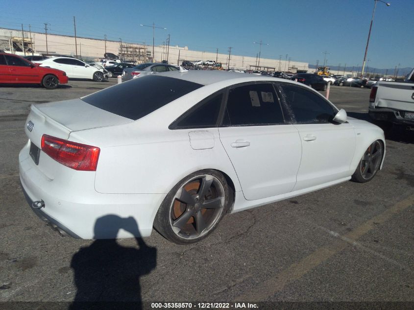 2014 AUDI S6 PRESTIGE WAUF2AFCXEN097260