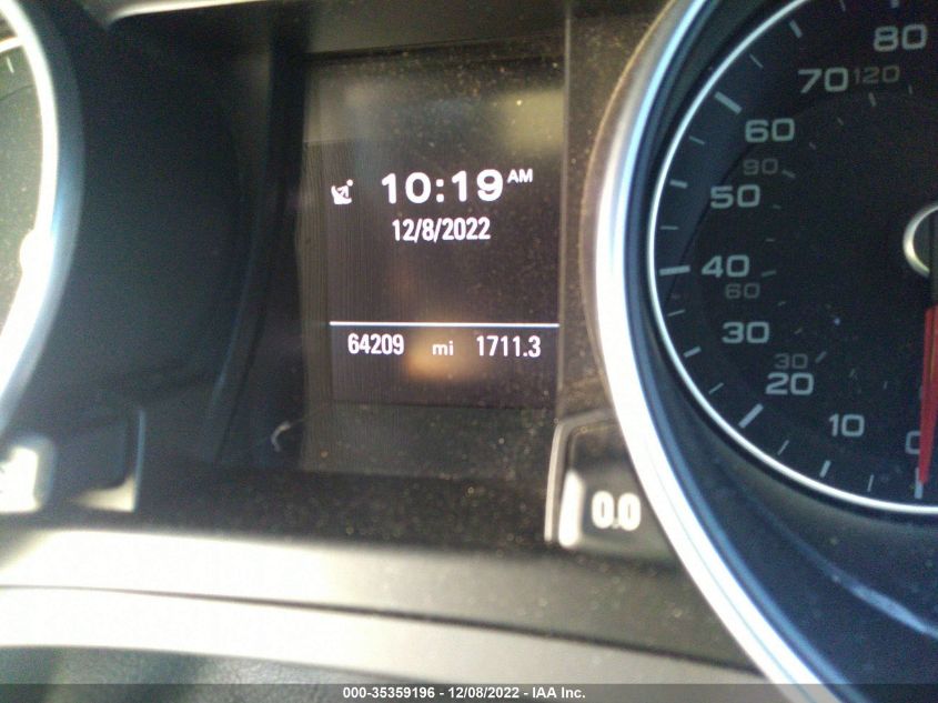 2014 AUDI A5 PREMIUM PLUS WAULFAFR4EA048171