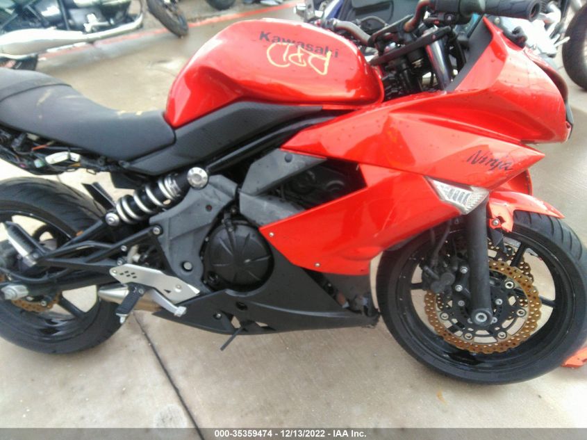 2011 KAWASAKI EX650 C JKAEXEC13BDA69471