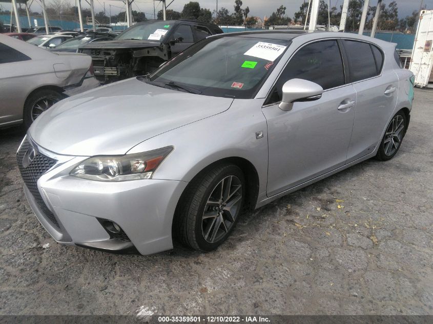 2015 LEXUS CT 200H HYBRID - JTHKD5BH4F2223196