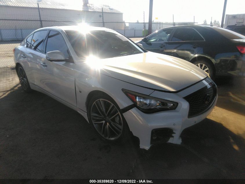 2014 INFINITI Q50 SPORT - JN1BV7AP1EM678080