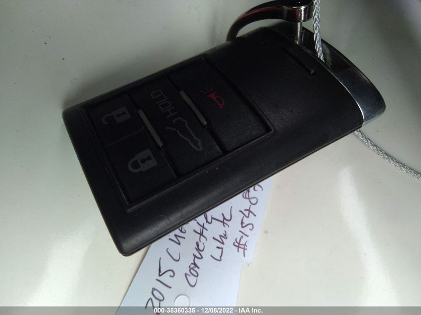 2015 CHEVROLET CORVETTE Z51 3LT - 1G1YL2D76F5101626