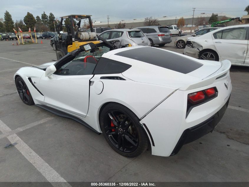 2015 CHEVROLET CORVETTE Z51 3LT - 1G1YL2D76F5101626