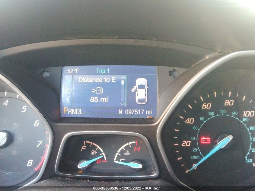 2014 FORD FOCUS SE 1FADP3F23EL365663