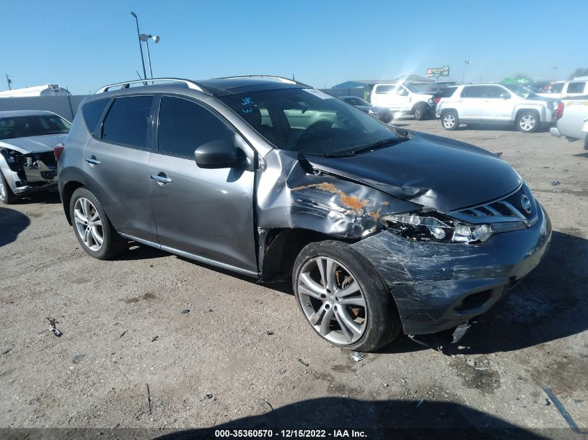 2013 NISSAN MURANO LE - JN8AZ1MU3DW202609