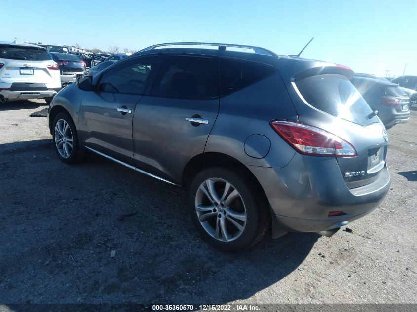 2013 NISSAN MURANO LE - JN8AZ1MU3DW202609