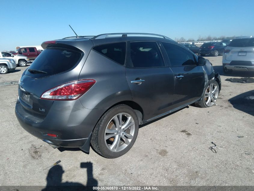 2013 NISSAN MURANO LE - JN8AZ1MU3DW202609