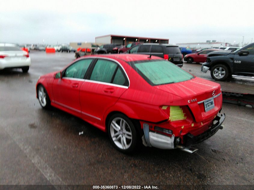 2013 MERCEDES-BENZ C-CLASS C 300 WDDGF8AB5DG021196