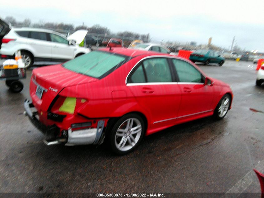 2013 MERCEDES-BENZ C-CLASS C 300 WDDGF8AB5DG021196