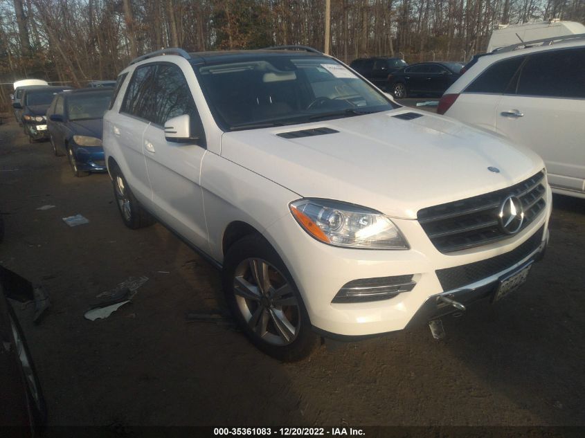 2015 MERCEDES-BENZ M-CLASS ML 350 - 4JGDA5HB3FA593238