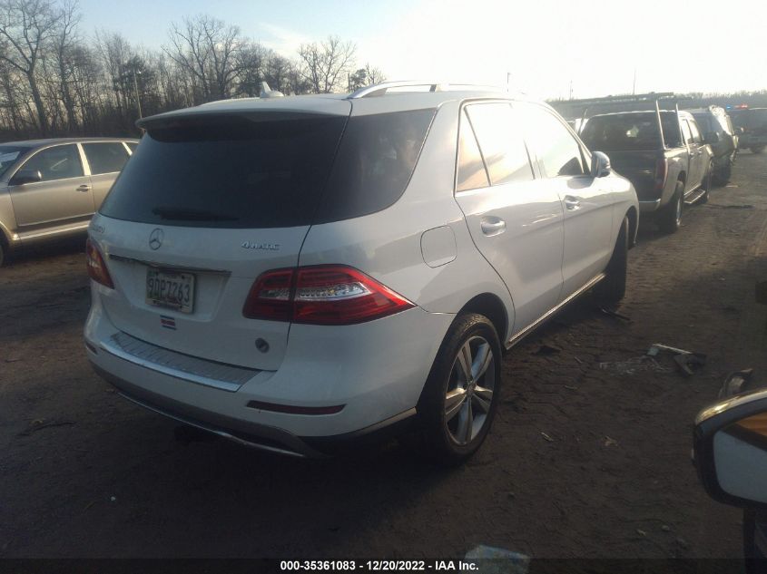 2015 MERCEDES-BENZ M-CLASS ML 350 - 4JGDA5HB3FA593238