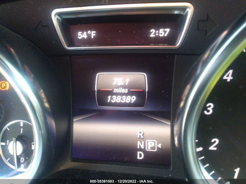 2015 MERCEDES-BENZ M-CLASS ML 350 - 4JGDA5HB3FA593238