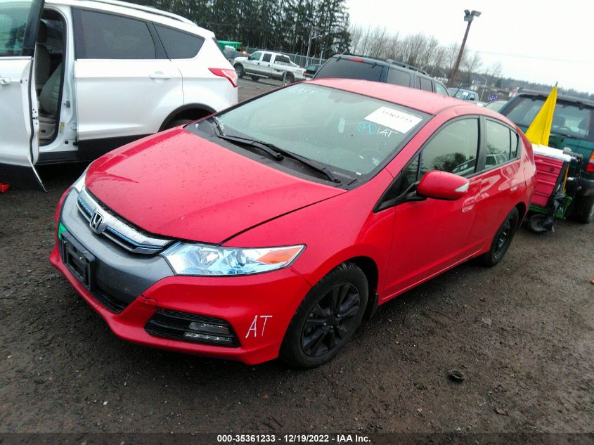 2014 HONDA INSIGHT EX JHMZE2H71ES001514