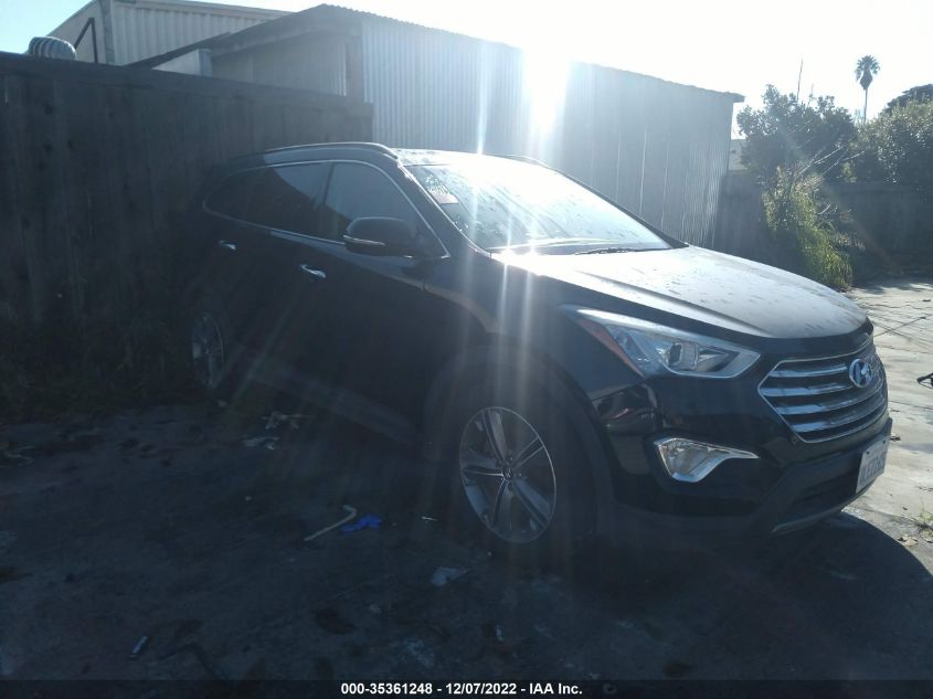 2013 HYUNDAI SANTA FE LIMITED - KM8SR4HF0DU019186