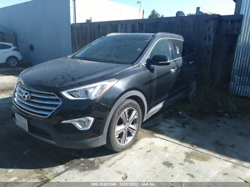2013 HYUNDAI SANTA FE LIMITED - KM8SR4HF0DU019186