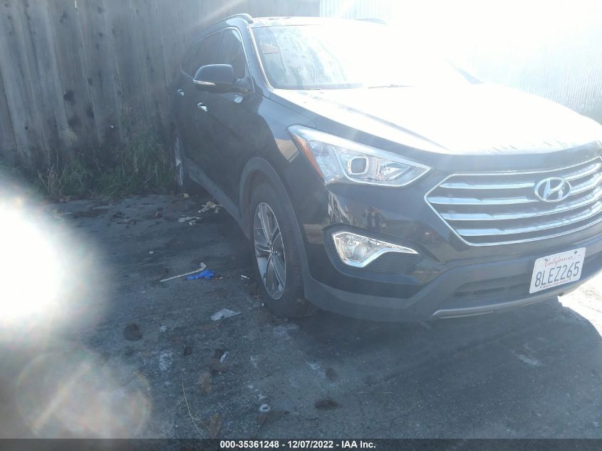 2013 HYUNDAI SANTA FE LIMITED - KM8SR4HF0DU019186